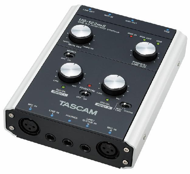 TASCAM US-122 MK2 USB