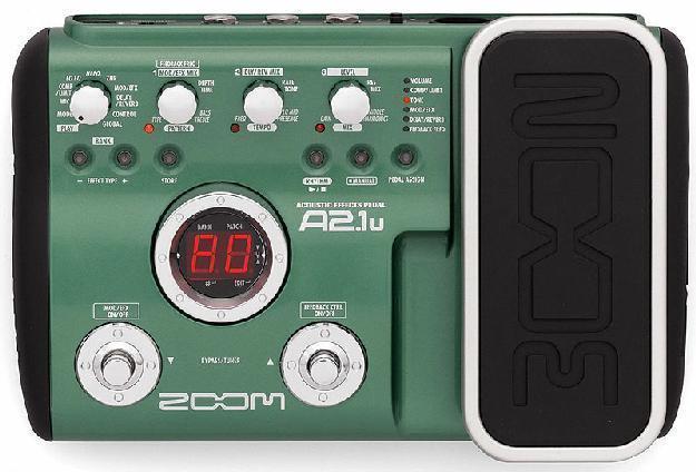 ZOOM A-2.1u Akustikgitarren-Multieffektpedal