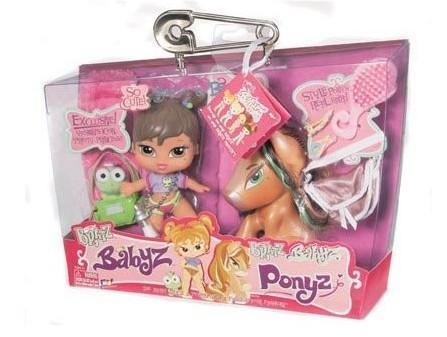Bratz Ponyz - Comboset mit Babyz Puppe und Ponny