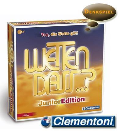 Clementoni - Familienspiel - Wetten Dass Junior Edition