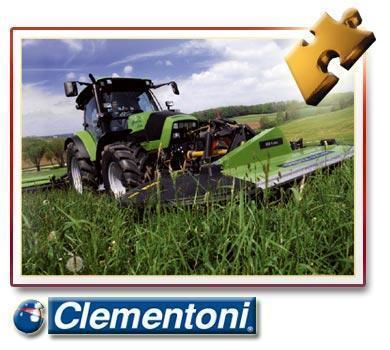 Clementoni - Puzzle 104 Teile - Farmer - Agrotron K110