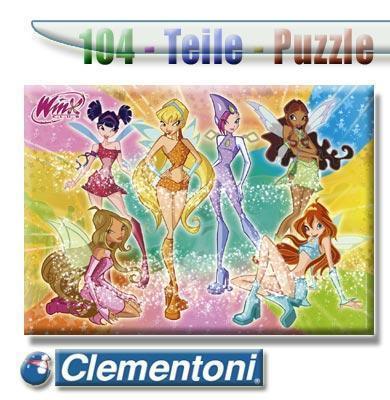 Clementoni Puzzle 104 Winx The Six Faires