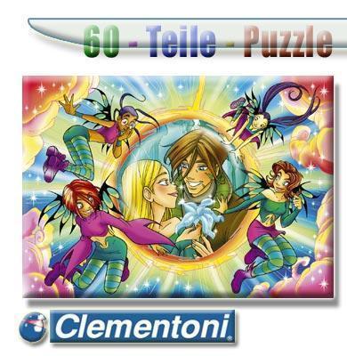 Clementoni Puzzle 60 Witch The Beautiful Lovers