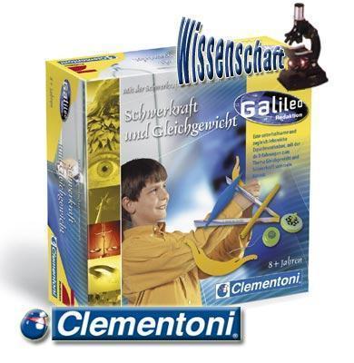 Clementoni - Spieleprogramm Galileo - Schwerkraft und Gleichgewicht