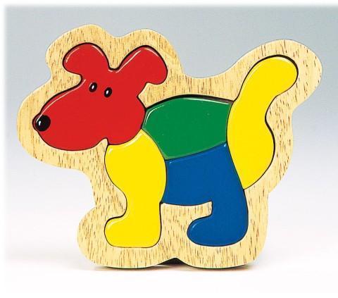 Einsteckpuzzle - Hund von Goki