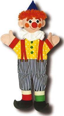 HANDPUPPE Clown von Trullala