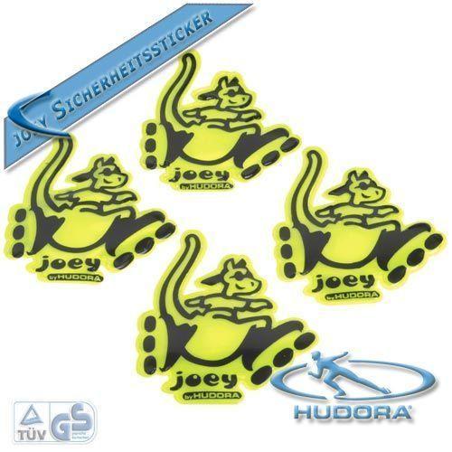 Hudora - 4 Sicherheits-Sticker