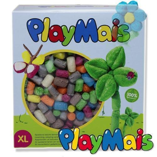 PlayMais - Bausteine Packung XL - Naturbelassenes Spielzeug