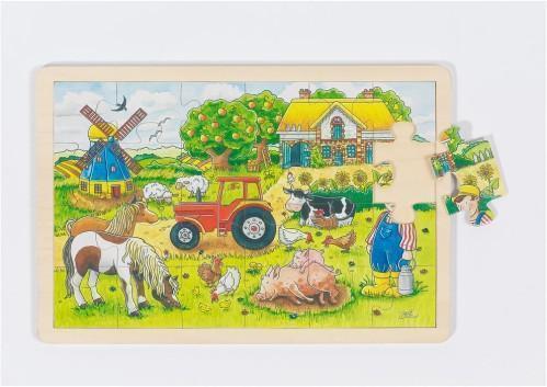 Puzzle 24 Teile - Müllers Farm von Goki