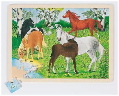 Puzzle 48 Teile - Ponyhof von Goki