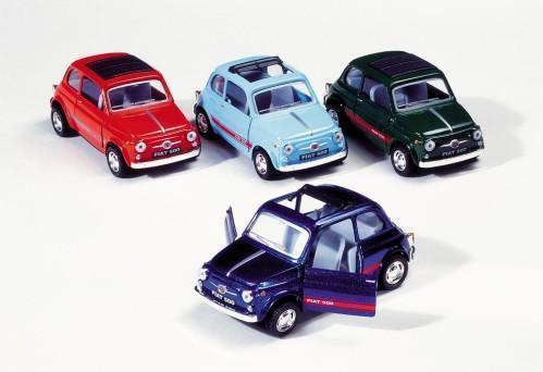 Spritzgußmodelle 1:24 - Fiat 500 Sport von Goki