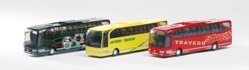 Spritzgußmodelle 1:60 - Reisebus MB Travego von Goki