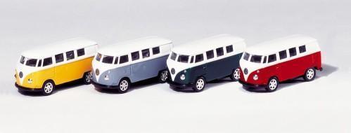 Spritzgußmodelle 1:60 - VW Microbus (1962) von Goki