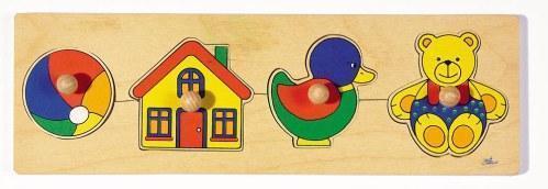 Steckpuzzle aus Holz - Spielzeug von Goki