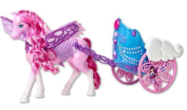 Barbie® Feenprinzessin Pegasus mit Kutsche