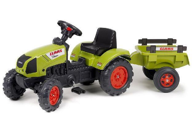 Falk Traktor Claas mit Anhänger