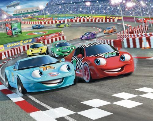 Fototapete Car Racers