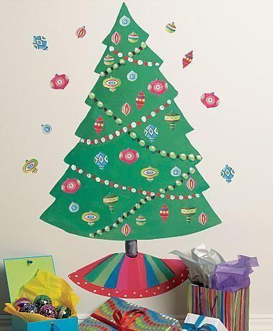 Jumbo Sticker Aufkleber - Weihnachtsbaum