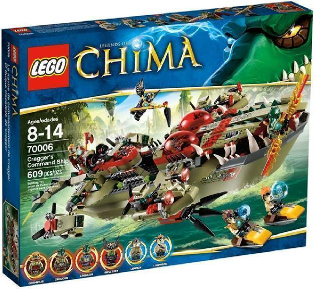 LEGO® Legends of Chima 70006 Craggers Croc-Boot Zentrale