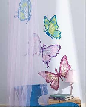 Sticker Aufkleber Wandbild Schmetterlinge