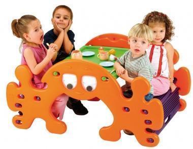 Verwandelbarer Kindertisch Kinder Picknicktisch Wippe Tisch