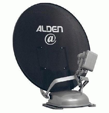 mobile vollautomatischeSat-Anlage ALDEN@MONDO 90 für Internet/TV -Sonderangebot - fast NEU