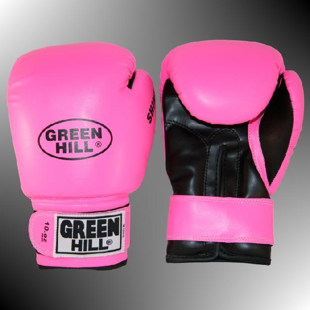Boxhandschuhe SHINE von Green Hill® 10 Oz. pink