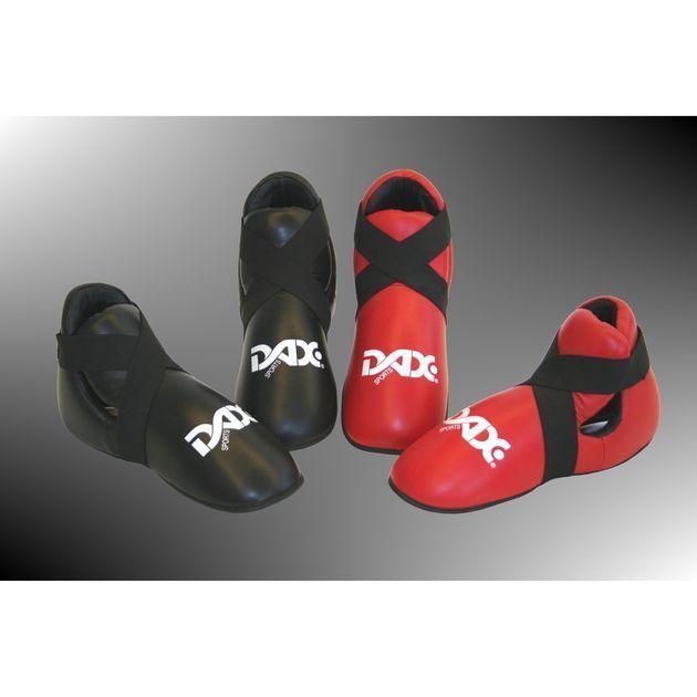 Fußschützer Leder DELUXE von DAX-SPORTS® schwarz XL