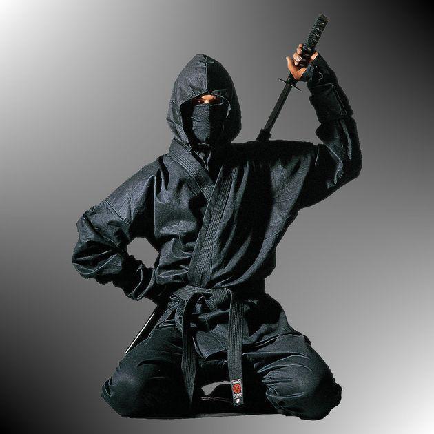 Ninja Anzug KENDO von Hayashi®, schwarz 160 cm