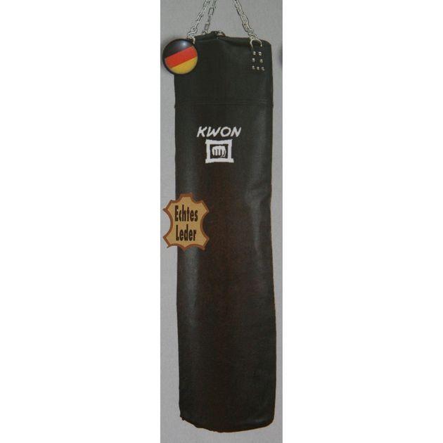 Sandsack 150 von KWON®, Leder, schwarz, ungefüllt