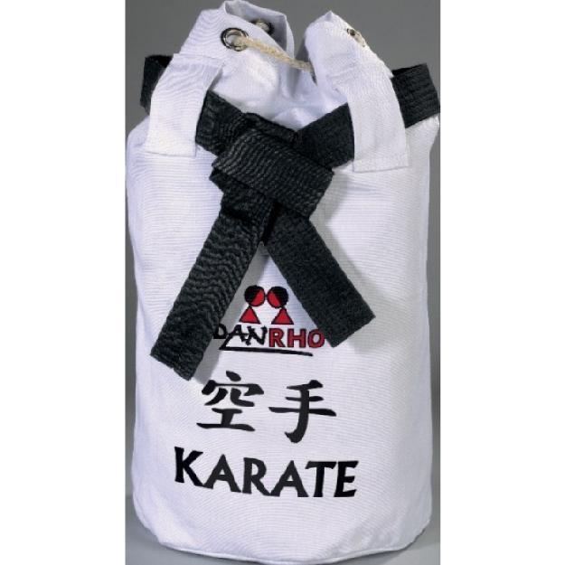 Tasche aus Canvas mit Karate-Motiv von DANRHO®, weiß
