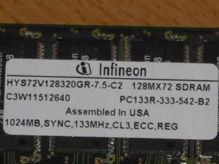 Infineon 1024 MB PC Arbeitsspeichers