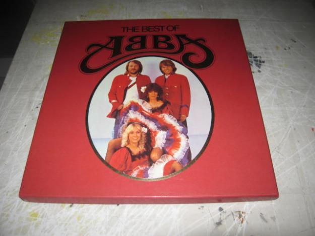 ABBA  box 4 LP's bizzarre original EX condition ONLY press in PORTUGAL