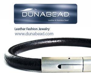 Dunabead® Leather & Stainless Steel Design