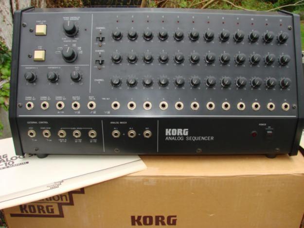KORG SQ10 (sq 10) vintage analog sequencer (aus der reihe ms20 ms50 ms10 vc10
