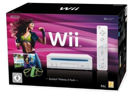 Nintendo Wii Zumba Fitness 2 Pack, Konsole - Limited Edition