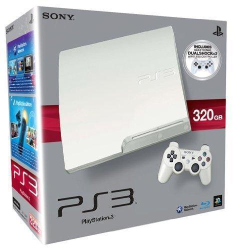 PlayStation 3 - Konsole Slim Scarlet Red 320GB mit 2 DualShock 3 Wireless Controllern