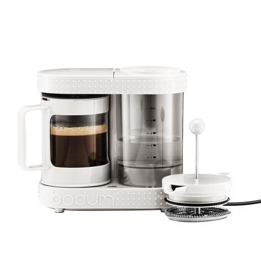 Bodum elektrischer Kaffeebereiter 4 Tassen BISTRO, 0,5 l, cremefarben (H.Nr. 11462-913EURO)
