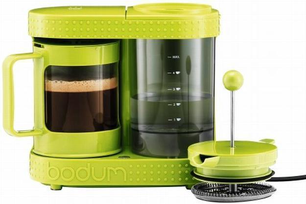 Bodum elektrischer Kaffeebereiter 4 Tassen BISTRO, 0,5 l, limettengr